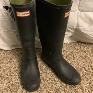Hunter Boots size 8